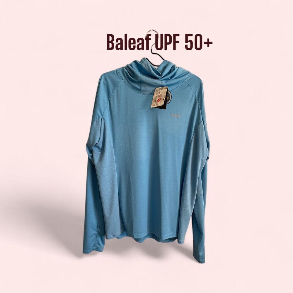 Baleaf Women’s UPF 50+ Hooded Sun Shirt – Lightweight Quick Dry Rash Guard